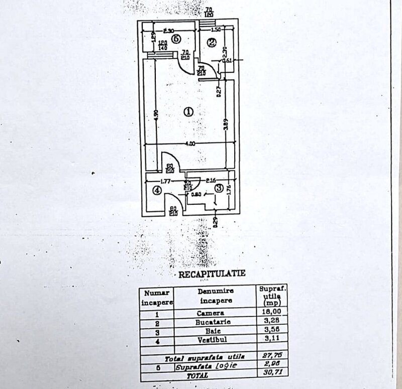 Obor Garsoniera gata de mutat! Metrou Obor la 12 minute. Sos. Colentina 29